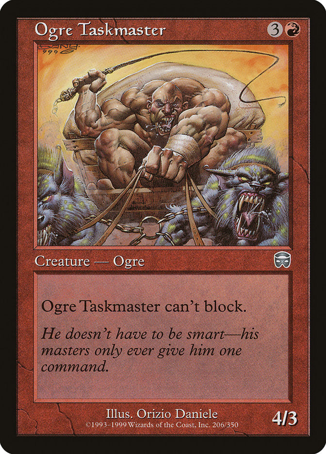 Ogre Taskmaster [Mercadian Masques] | Red Riot Games CA