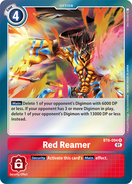 Red Reamer [BT6-094] [Double Diamond] | Red Riot Games CA