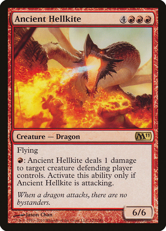 Ancient Hellkite [Magic 2011] | Red Riot Games CA