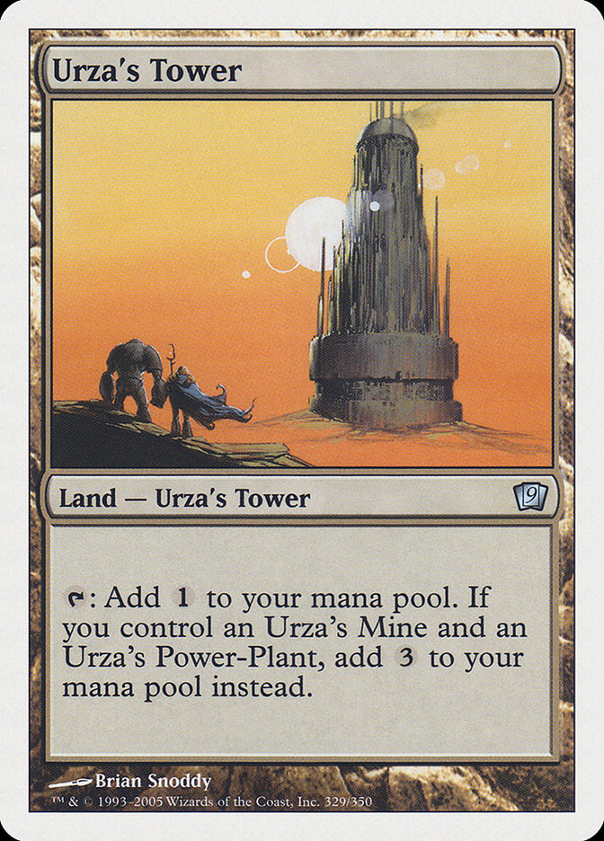 Urza's Tower [Ninth Edition] | Red Riot Games CA
