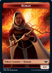 Insect // Human (010) Double-Sided Token [Innistrad: Crimson Vow Tokens] | Red Riot Games CA