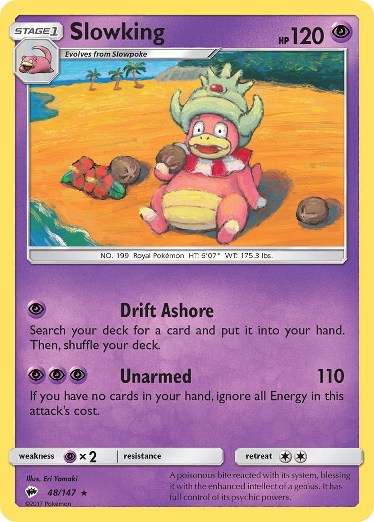 Slowking (48/147) [Sun & Moon: Burning Shadows] | Red Riot Games CA