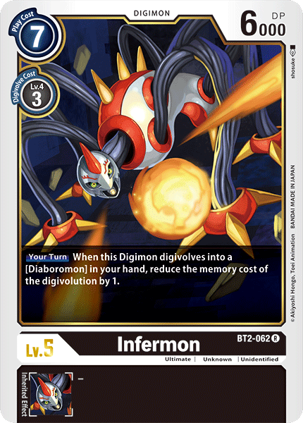 Infermon [BT2-062] [Release Special Booster Ver.1.0] | Red Riot Games CA