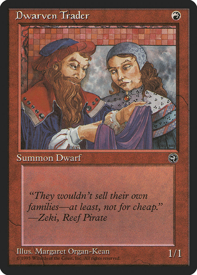 Dwarven Trader (Zeki Flavor Text) [Homelands] | Red Riot Games CA