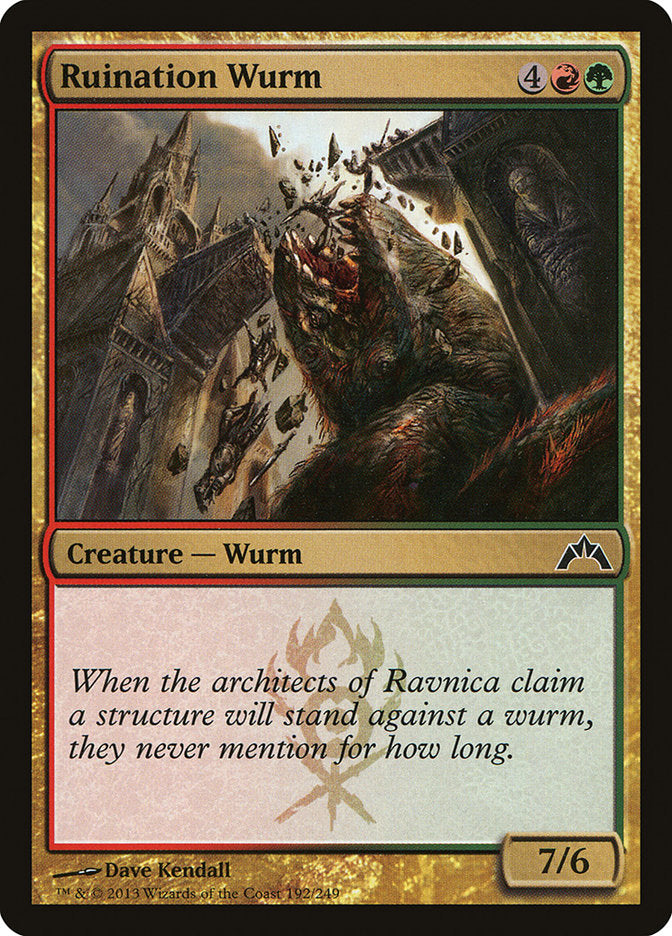 Ruination Wurm [Gatecrash] | Red Riot Games CA