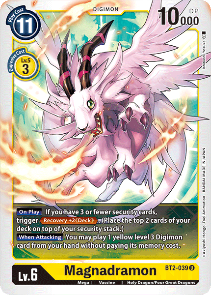 Magnadramon [BT2-039] [Release Special Booster Ver.1.0] | Red Riot Games CA
