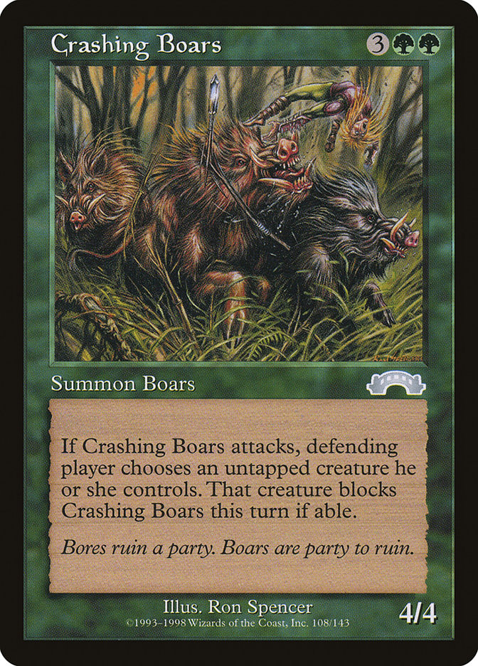 Crashing Boars [Exodus] | Red Riot Games CA