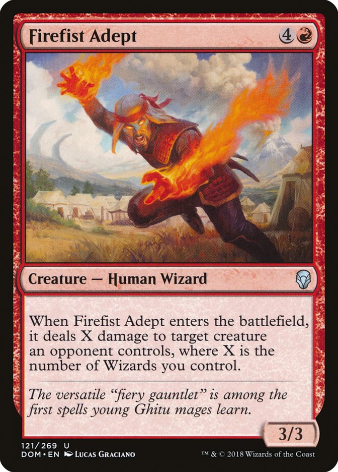 Firefist Adept [Dominaria] | Red Riot Games CA