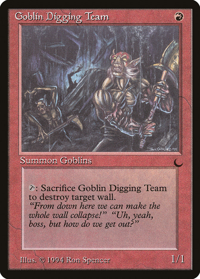 Goblin Digging Team [The Dark] | Red Riot Games CA