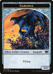 Gargoyle // Elf Warrior Double-Sided Token [Commander 2014 Tokens] | Red Riot Games CA