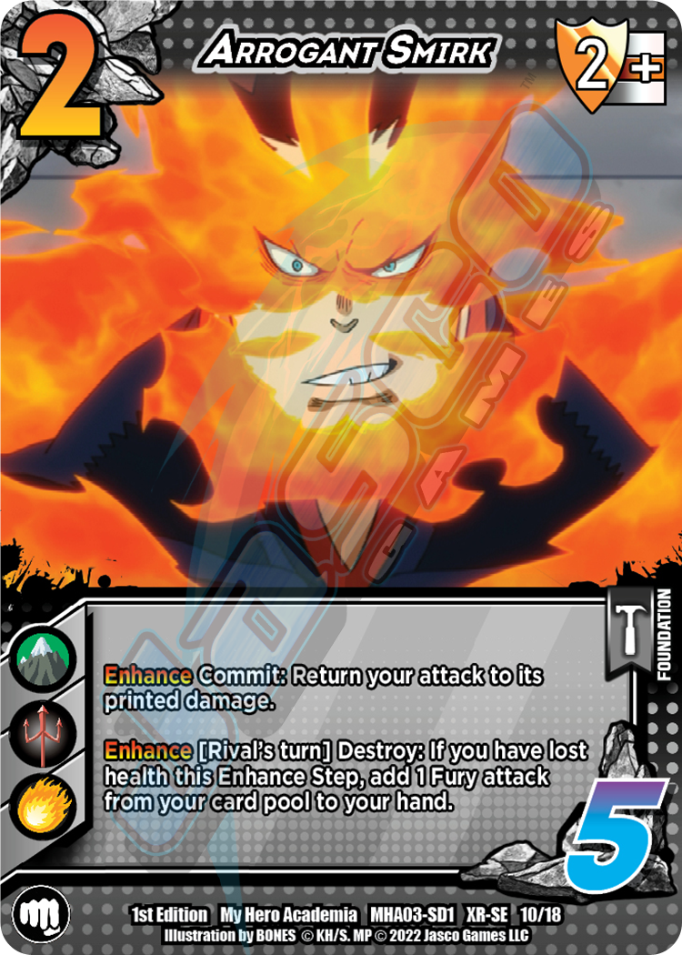 Arrogant Smirk (XR) [Heroes Clash]