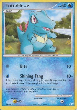 Totodile (8/12) [Diamond & Pearl: Trainer Kit - Manaphy] | Red Riot Games CA