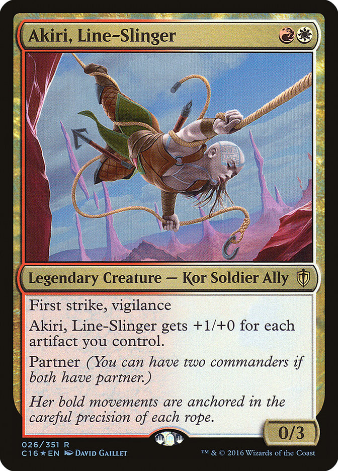 Akiri, Line-Slinger [Commander 2016] | Red Riot Games CA