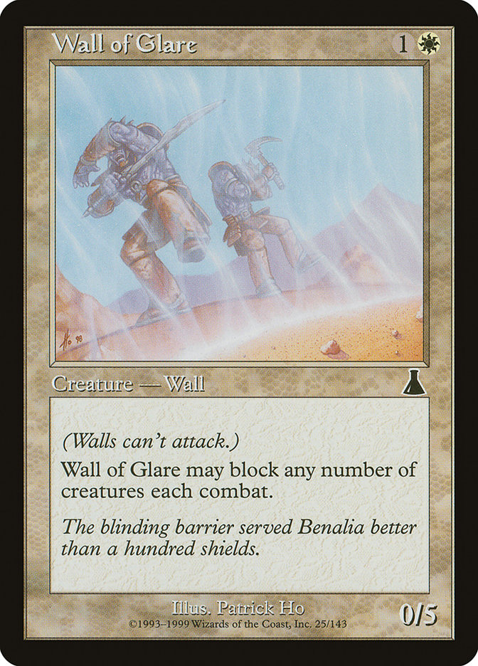 Wall of Glare [Urza's Destiny] | Red Riot Games CA