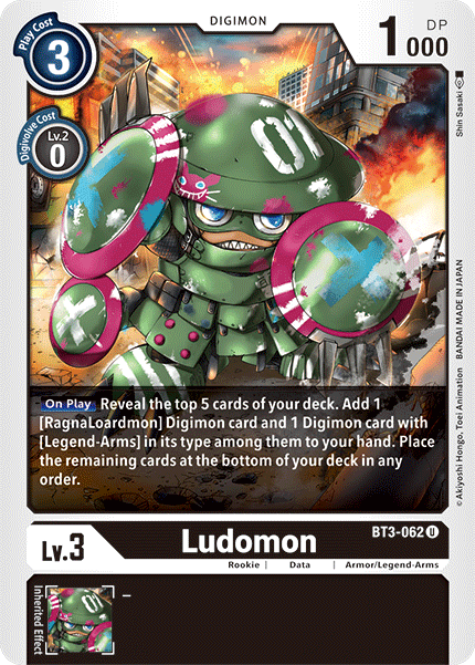 Ludomon [BT3-062] [Release Special Booster Ver.1.5] | Red Riot Games CA
