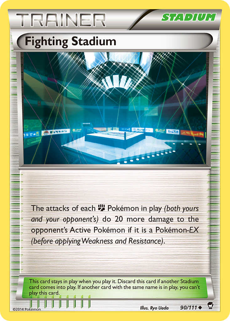 Fighting Stadium (90/111) [XY: Furious Fists] | Red Riot Games CA