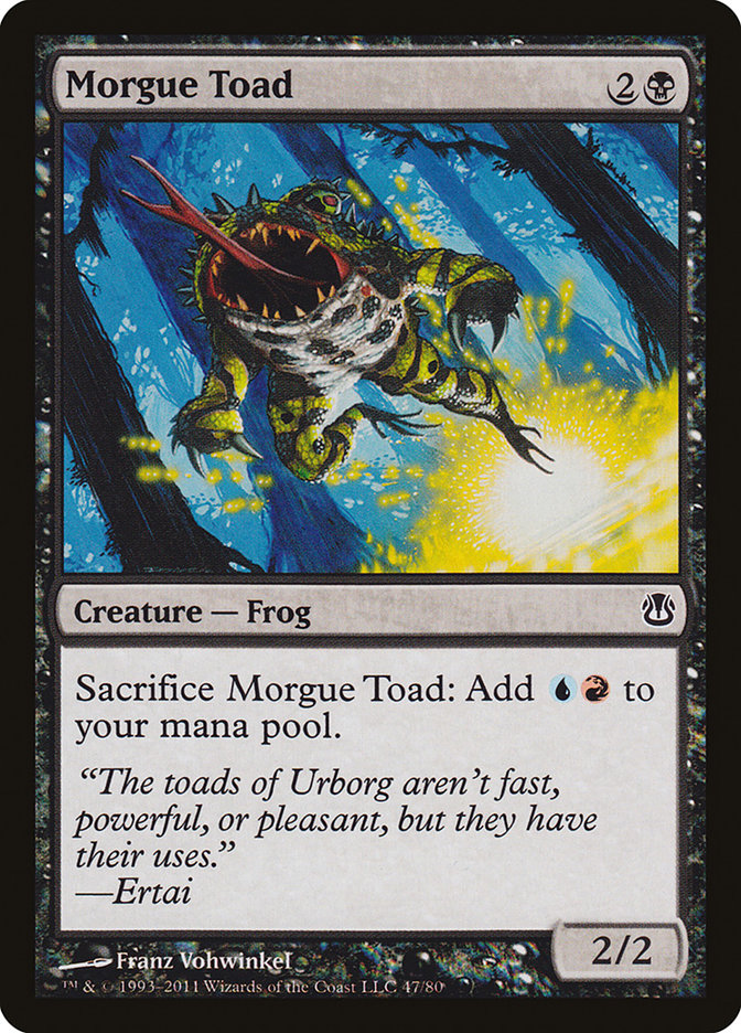 Morgue Toad [Duel Decks: Ajani vs. Nicol Bolas] | Red Riot Games CA