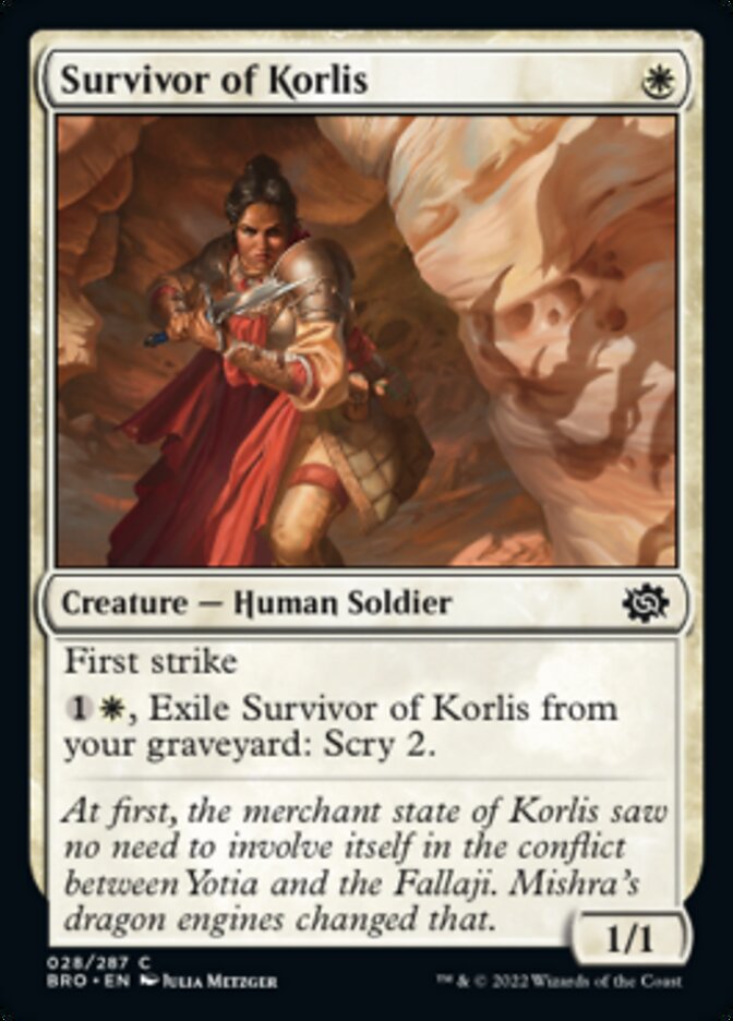 Survivor of Korlis [The Brothers' War] | Red Riot Games CA