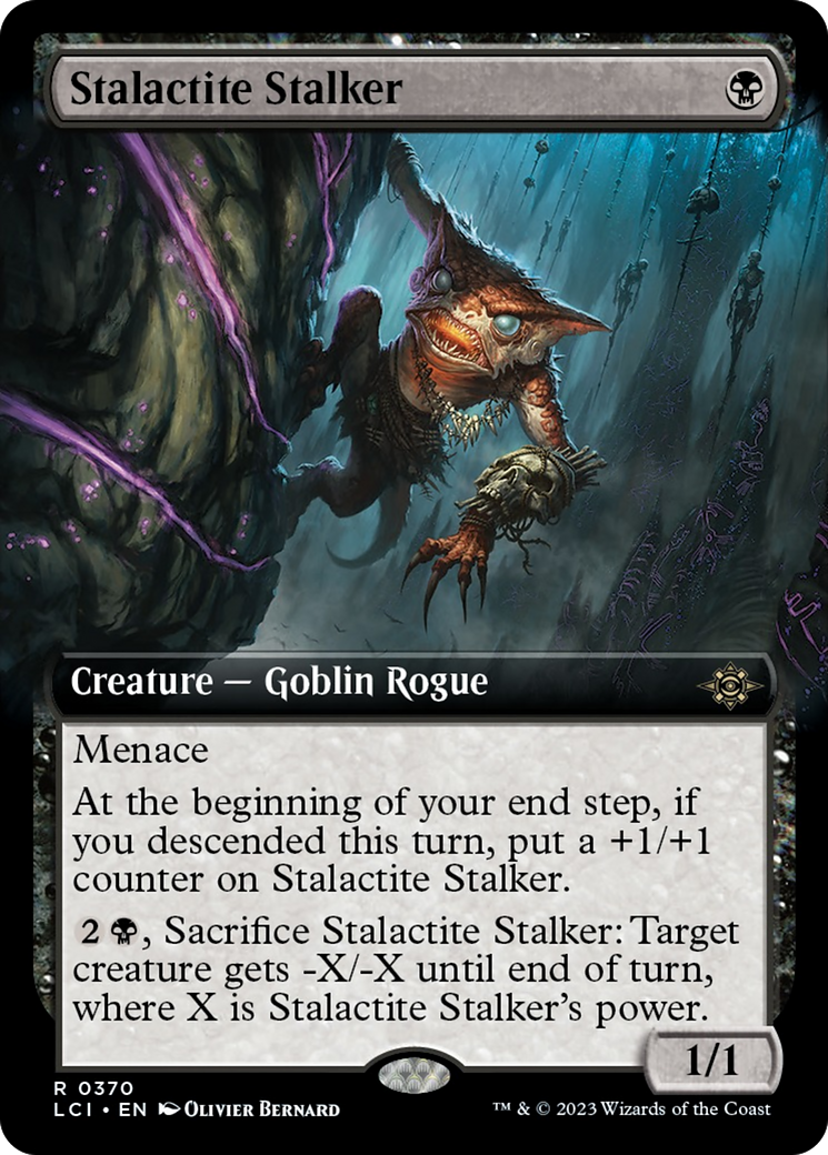Stalactite Stalker (Extended Art) [The Lost Caverns of Ixalan] | Red Riot Games CA