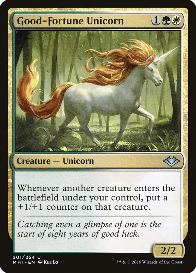 Good-Fortune Unicorn [Modern Horizons] | Red Riot Games CA