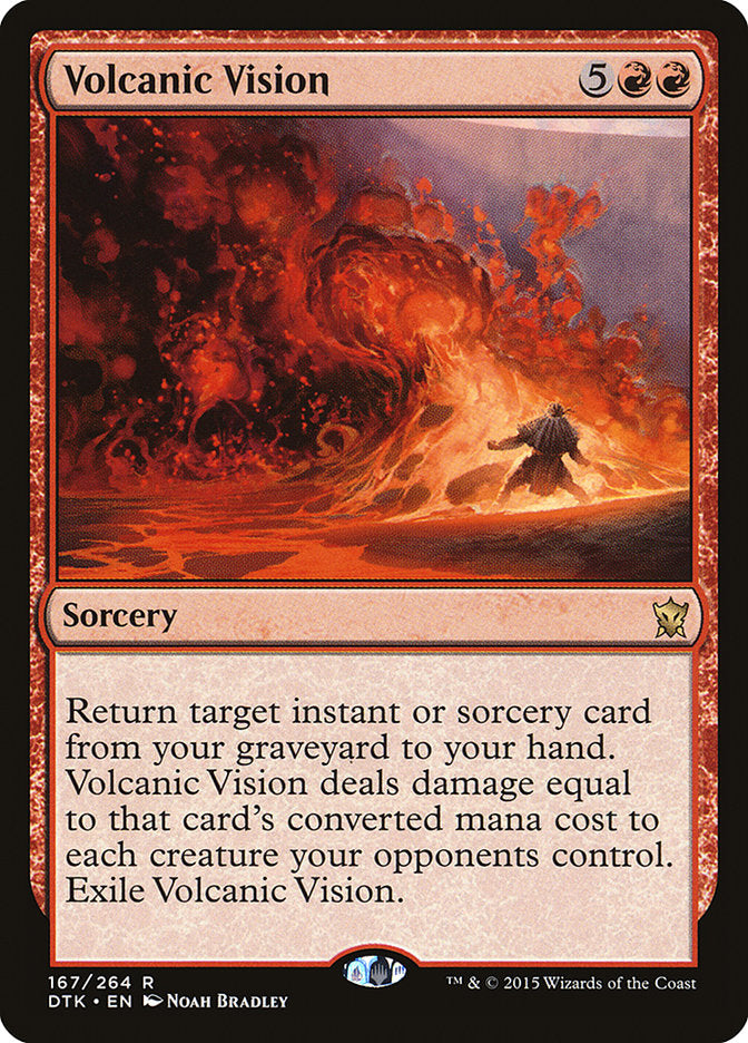 Volcanic Vision [Dragons of Tarkir] | Red Riot Games CA