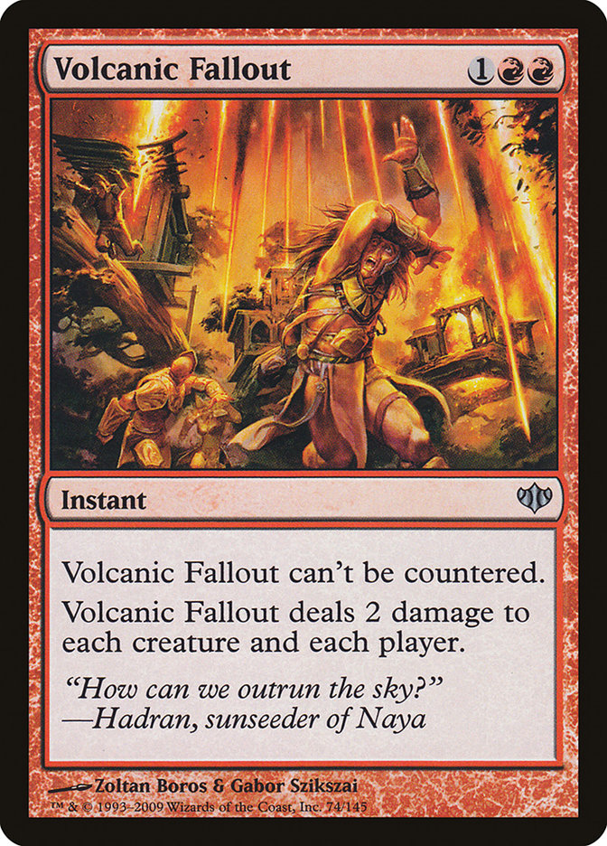 Volcanic Fallout [Conflux] | Red Riot Games CA