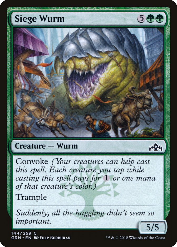 Siege Wurm [Guilds of Ravnica] | Red Riot Games CA
