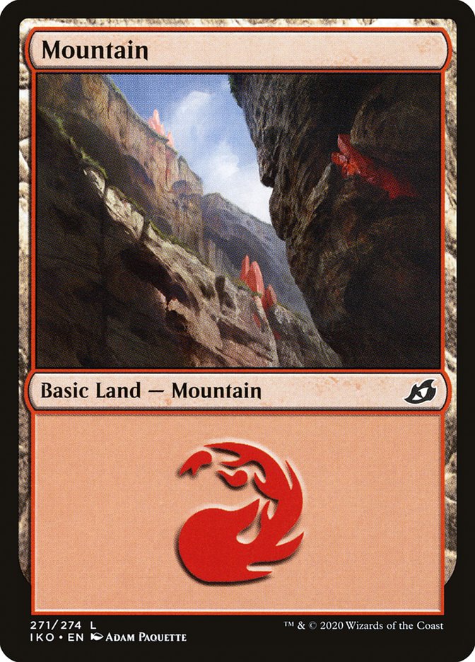 Mountain (271) [Ikoria: Lair of Behemoths] | Red Riot Games CA