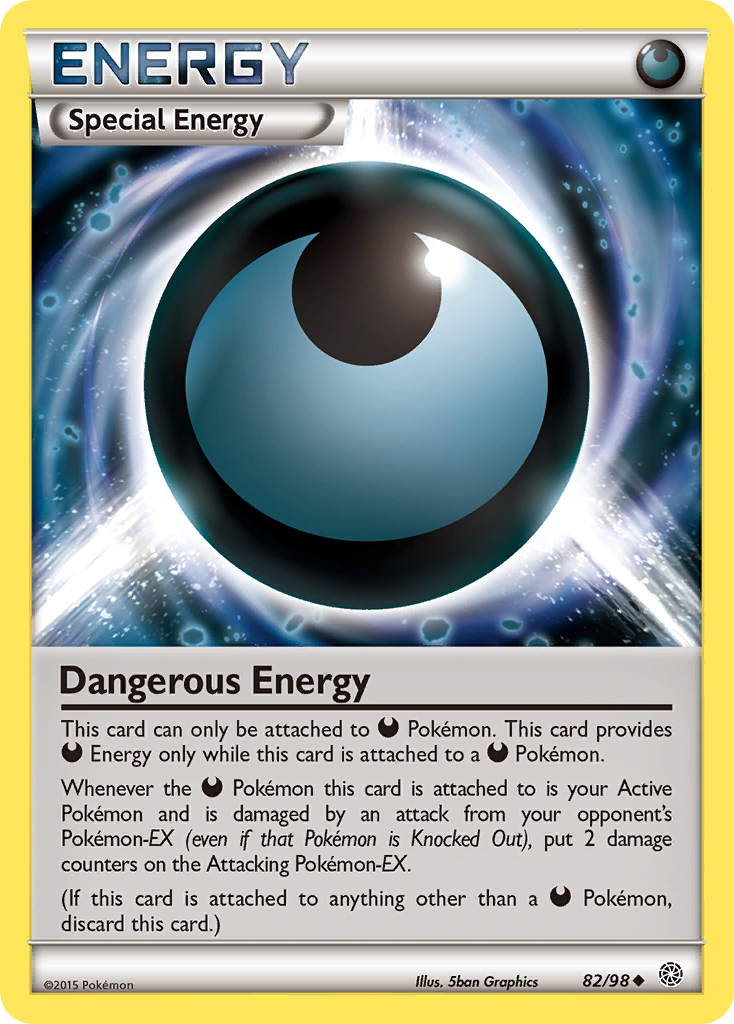 Dangerous Energy (82/98) [XY: Ancient Origins] | Red Riot Games CA