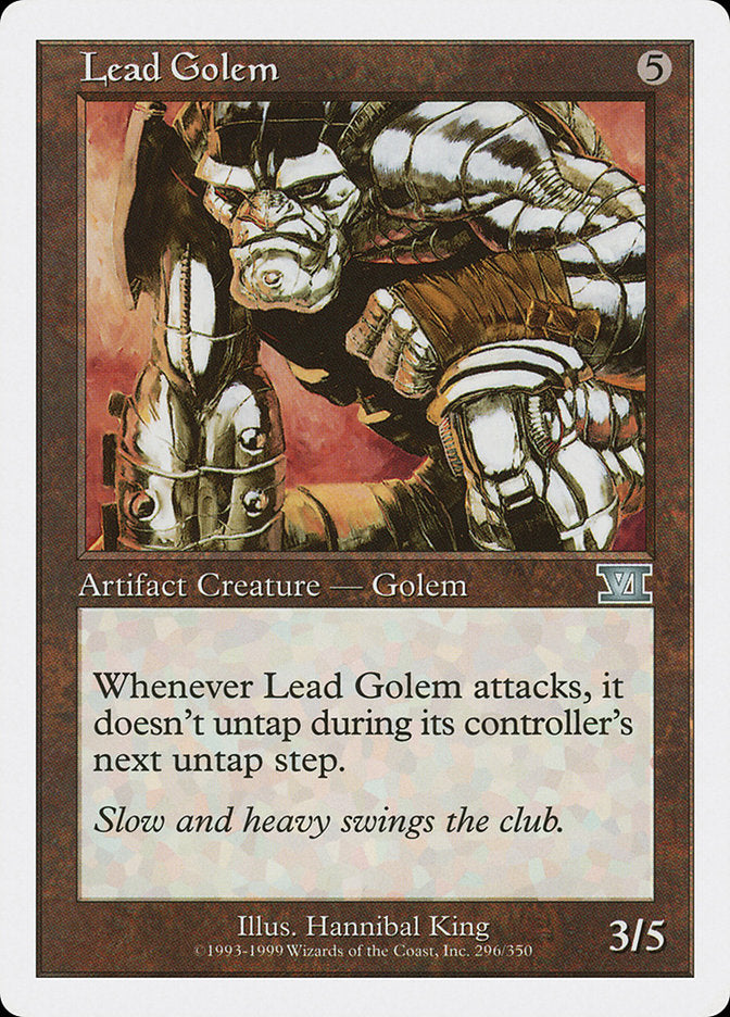 Lead Golem [Classic Sixth Edition] | Red Riot Games CA