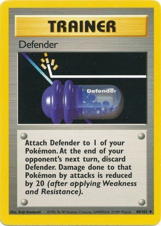 Defender (80/102) [Base Set Unlimited] | Red Riot Games CA