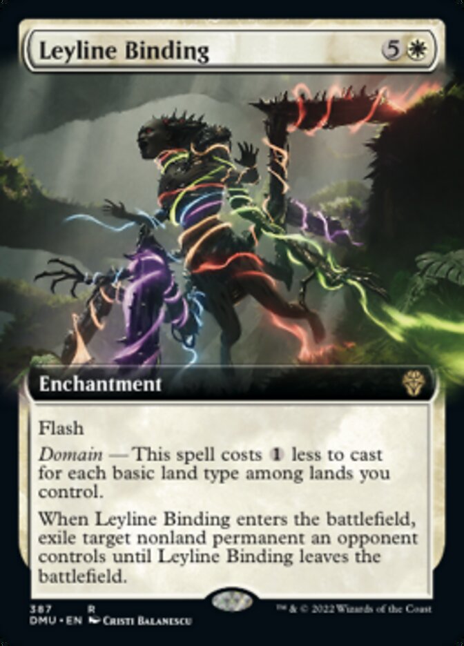 Leyline Binding (Extended Art) [Dominaria United] | Red Riot Games CA