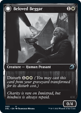 Beloved Beggar // Generous Soul [Innistrad: Double Feature] | Red Riot Games CA