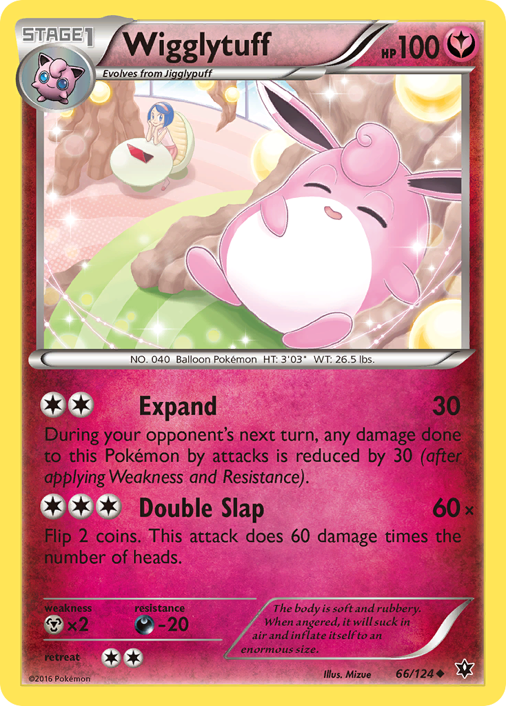 Wigglytuff (66/124) [XY: Fates Collide] | Red Riot Games CA