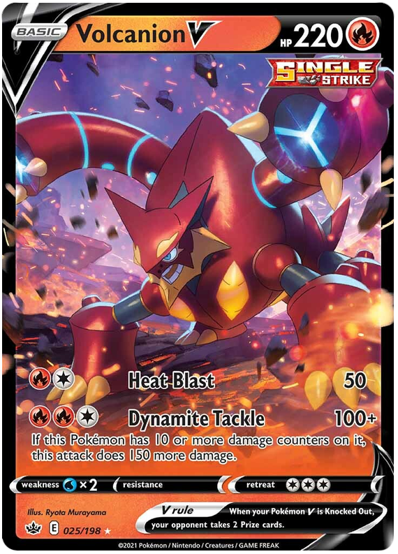 Volcanion V (025/198) [Sword & Shield: Chilling Reign] | Red Riot Games CA