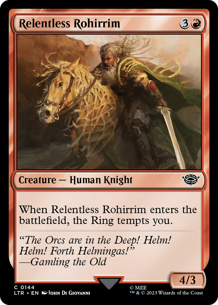 Relentless Rohirrim [The Lord of the Rings: Tales of Middle-Earth] | Red Riot Games CA