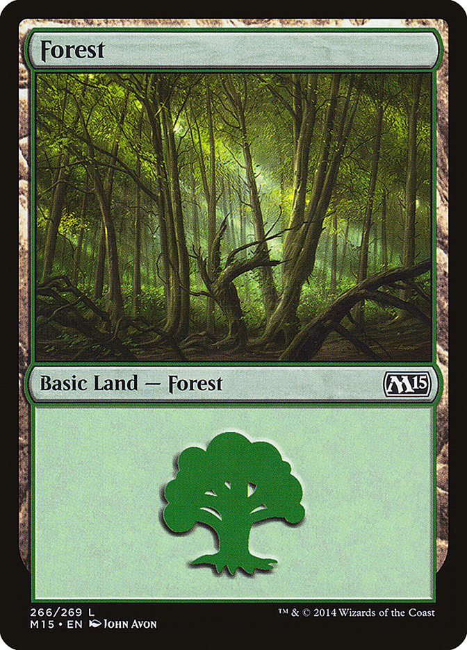 Forest (266) [Magic 2015] | Red Riot Games CA