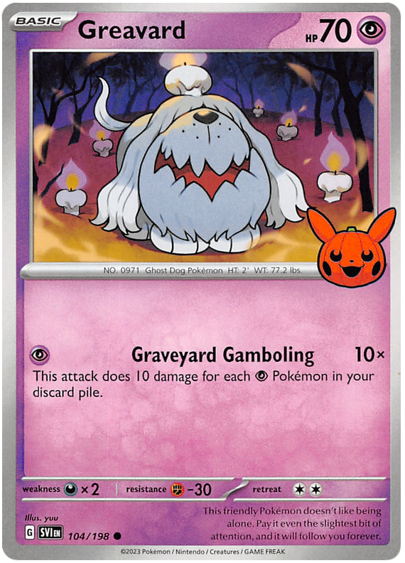 Greavard (104/198) [Trick or Trade 2023] | Red Riot Games CA