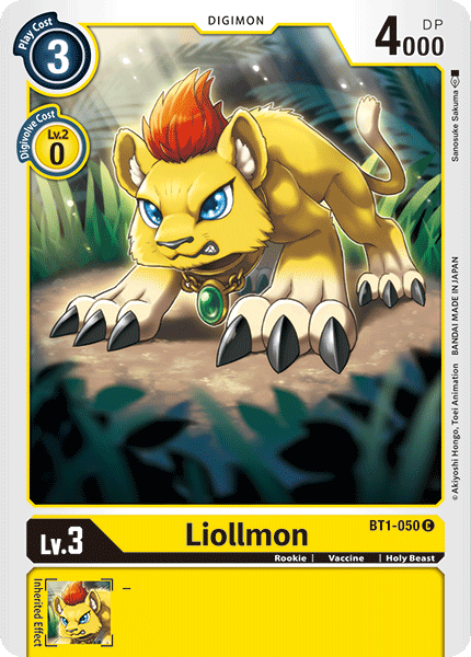 Liollmon [BT1-050] [Release Special Booster Ver.1.0] | Red Riot Games CA