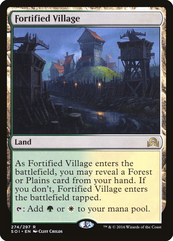 Fortified Village [Shadows over Innistrad] | Red Riot Games CA