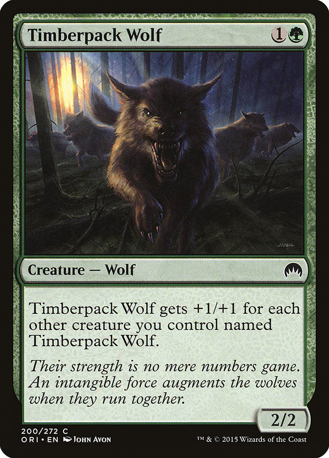 Timberpack Wolf [Magic Origins] | Red Riot Games CA