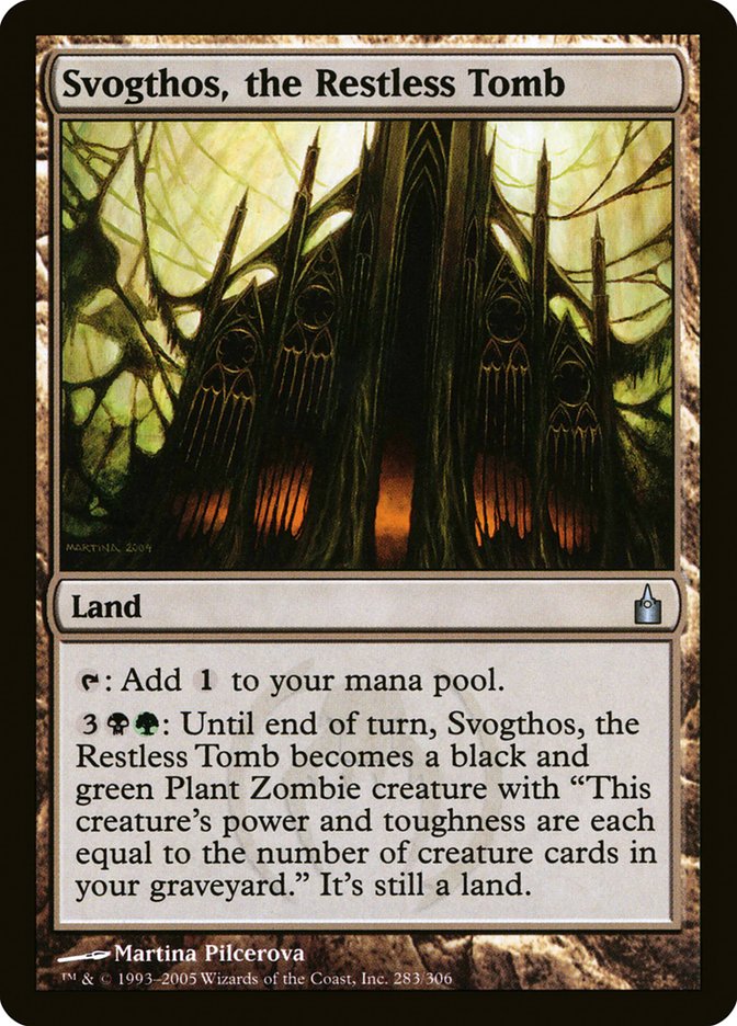 Svogthos, the Restless Tomb [Ravnica: City of Guilds] | Red Riot Games CA