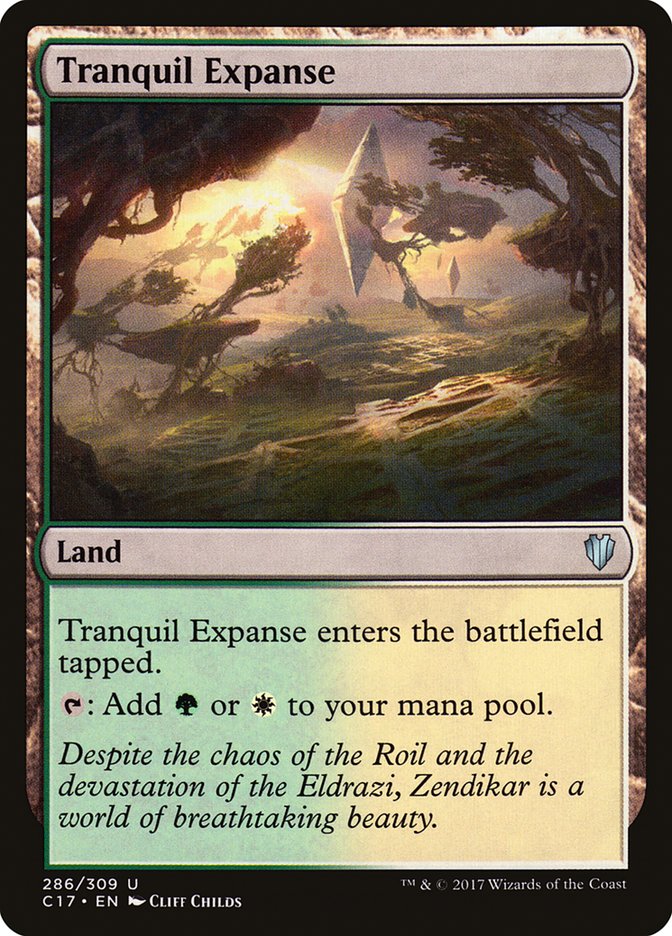 Tranquil Expanse [Commander 2017] | Red Riot Games CA