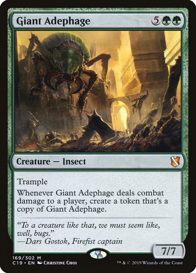 Giant Adephage [Commander 2019] | Red Riot Games CA
