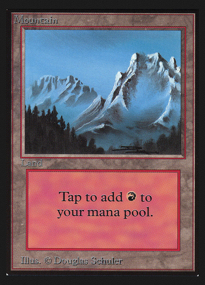 Mountain (Snow Top / Highest Point on Right) [Collectors' Edition] | Red Riot Games CA