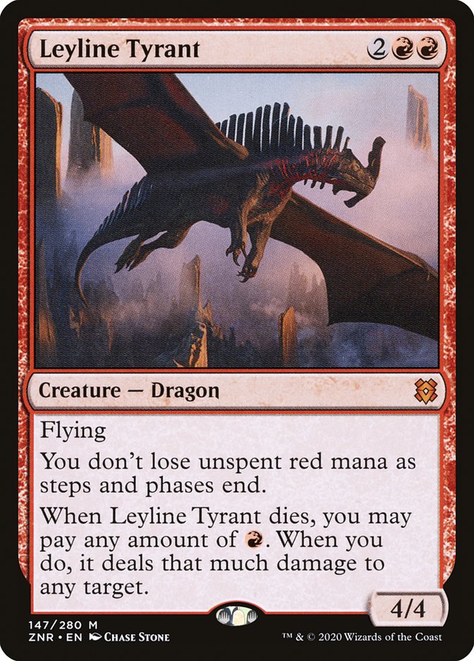 Leyline Tyrant [Zendikar Rising] | Red Riot Games CA