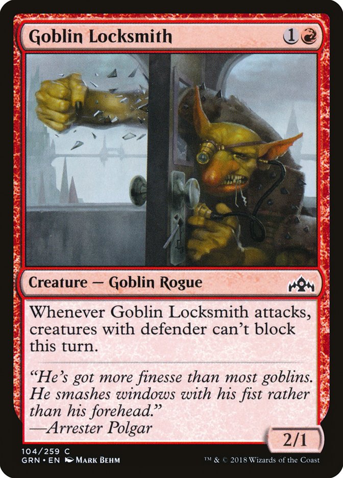 Goblin Locksmith [Guilds of Ravnica] | Red Riot Games CA