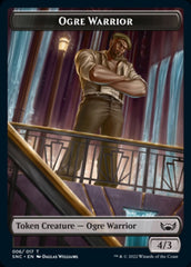 Ogre Warrior // Citizen Double-Sided Token [Streets of New Capenna Tokens] | Red Riot Games CA