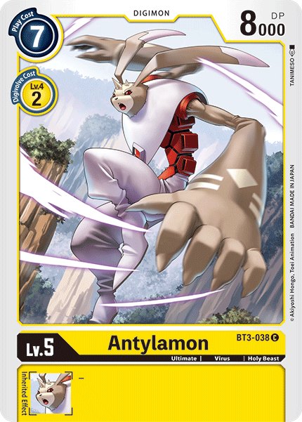 Antylamon [BT3-038] [Release Special Booster Ver.1.5] | Red Riot Games CA