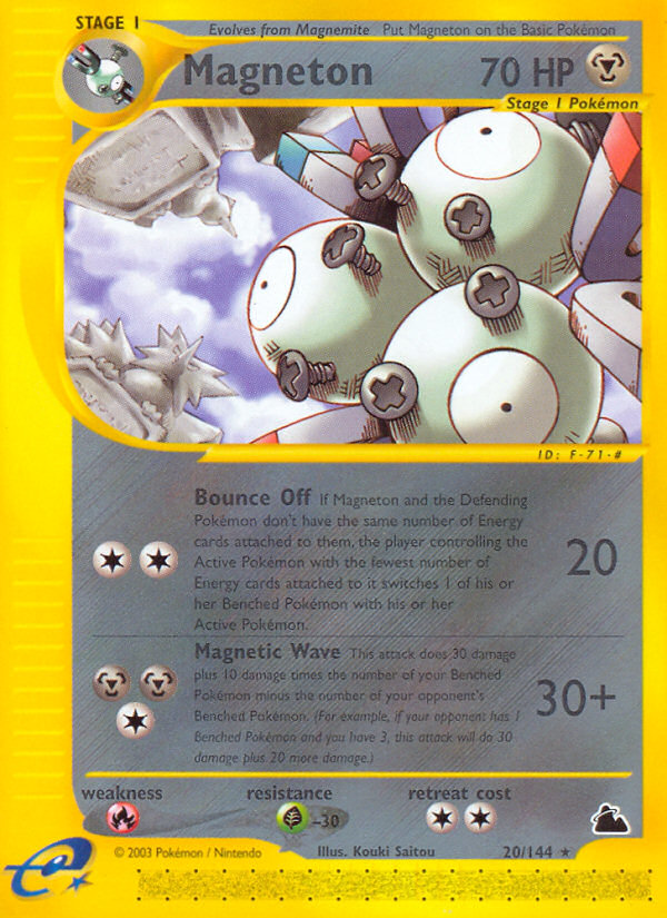 Magneton (20/144) [Skyridge] | Red Riot Games CA